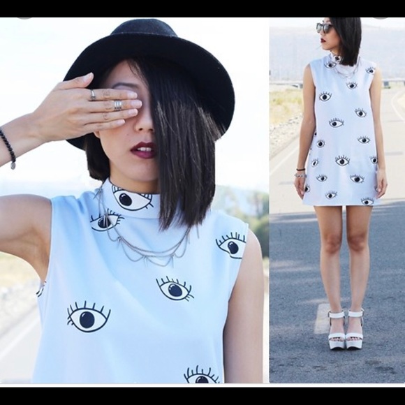 Zara Dresses & Skirts - Choies Zara Eyeball Dress , size S